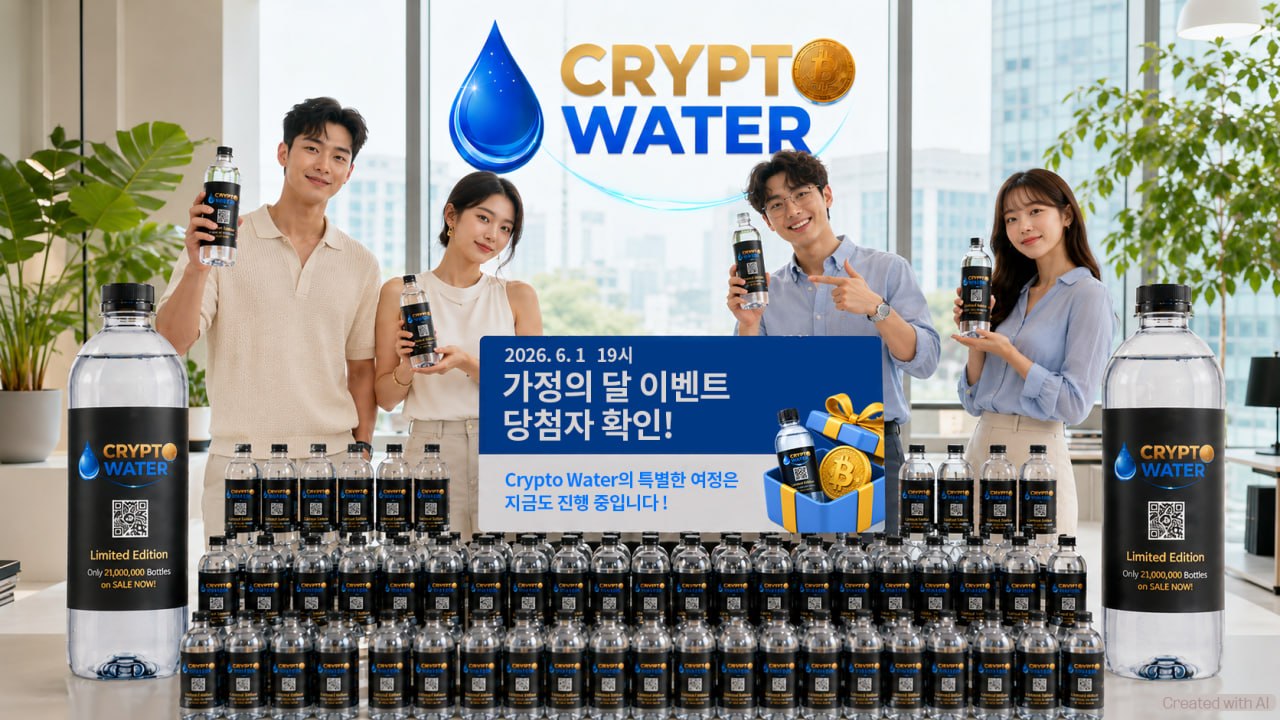 Crypto Water Event Banner